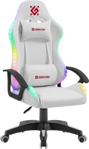 Gaming stolica Defender Factor X bela - Img 3