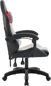 Gaming stolica Defender Legas sivo bela - Img 2