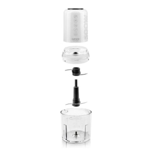 HAEGER CH-50W.008A SECKALICA 0,5L 500W 4 SEČIVA BELA - Img 3