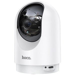 hoco. Full HD bežična unutrašnja kamera , 3MP, do 128 Gb kartica - D1 Indoor PTZ