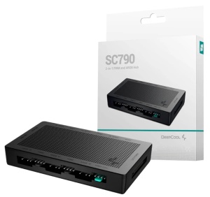 HUB DeepCool 6 Ports x 4Pin PWM, R-SC790-BKNSNN-G - Img 2