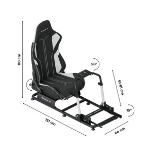 Huzaro Speed 5.5 Sim Racing Cockpit - Img 3