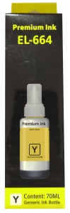 INKJET T6644 Y Dopuna zuta boja bocica sadrži 70 ml mastila za Epson EPIJY6644SC