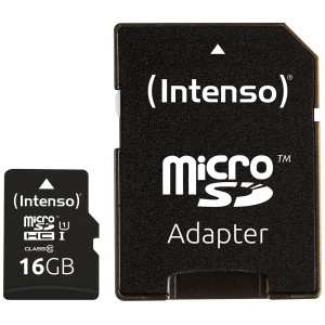 (Intenso) Micro SDHC/SDXC kartica 16GB Class 10, UHS-I +adapter, Pro - MicroSD 16GB Class10 UHS-I Pro - Img 2