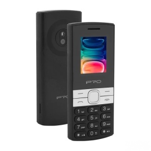 IPRO A12 black LCD 1.77"" Feature mobilni telefon 2G GSM/LCD/800mAh/32MB/32MB/BT/Wifi/FM/Dual-SIM - Img 1