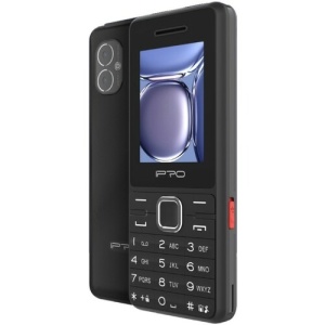 IPRO A33 black Feature mobilni telefon 2G GSM/LCD/2500mAh/32MB/Dual-SIM/Srpski jezik