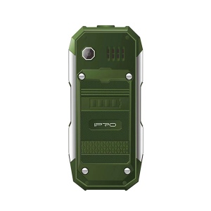 IPRO Shark II green Feature mobilni telefon 2G/GSM/DualSIM/IP67/2500mAh/32MB/Srpski - Img 3