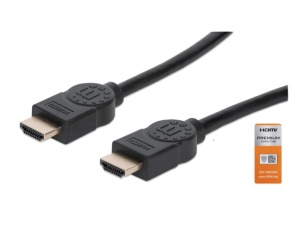Kabl Manhattan 355353 HDMI M/M 4K/60Hz/100Mbps/3m - Img 1