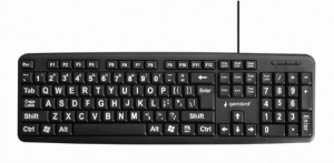 KB-US-103 Standardna tastatura sa VELIKIM slovima US - Img 2