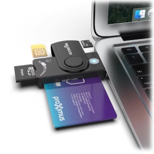 Kettz CR-K030 USB čitač ID smart i SIM kartica 41 - Img 2