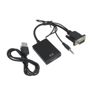Kettz VGA na HDMI Konvertor + audio 3.5mm V2H - Img 2