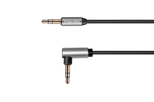 KRUGER&MATZ AUX Spiralni audio kabl 3.5mm ugaoni na pravi konektor KM1242 - Img 2