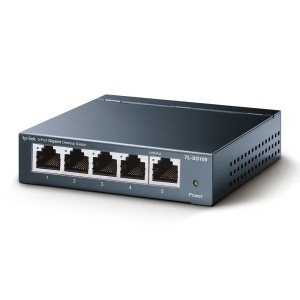 LAN Switch TP-LINK TL-SG105 Gigabit 10/100/1000Mbps metal - Img 2