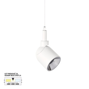 LED magnetna visilica CCT ULTRA SLIM FMS4002-7 WH - Img 2