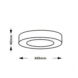LED PANEL N/Z KNC5-36W 4000K - Img 3