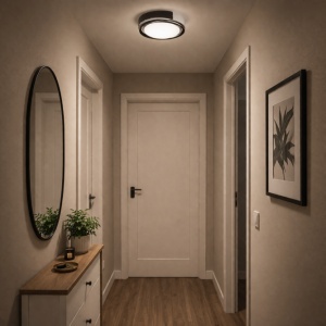 LED PLAFONJERA BL140CW 9W CCT CRNA IP65 - Img 3