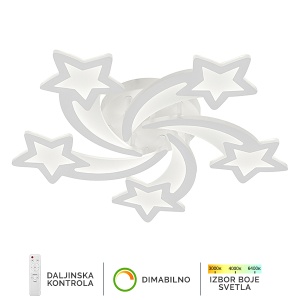 LED plafonska lampa F2090-68C WH