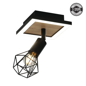 LED plafonska lampa FE405-1 BK+WD - Img 3