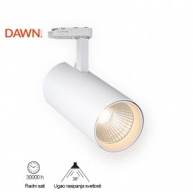LED REF SINSKI JM-4070 30W 4000K 36° BELI TROFAZNI - Img 4