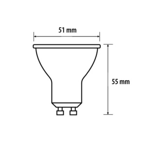 LED sijalica dnevno svetlo 6.9W OSRAM - Img 2