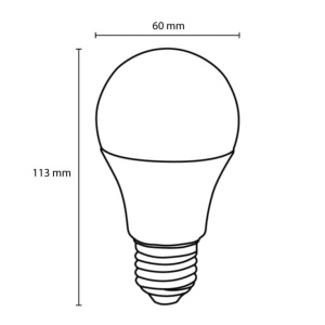 LED sijalica dnevno svetlo 8.5W OSRAM - Img 2