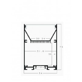 LED SVETILJKA LT-T-020-B 60W 4000K BELA 1,5 met - Img 4