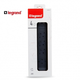 LG 694537 PRODUZNI BLOK 4X2P+E 3M (CRNA/T.SIVA) - Img 4