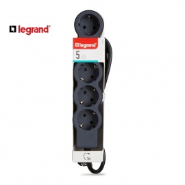 LG 694564 PRODUZNI BLOK 5X2P+E 3M (CRNA/T.SIVA) - Img 4
