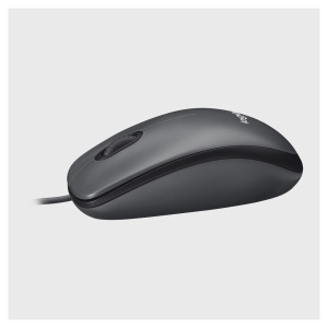 LOGITECH Opticki mis crni zicani 1000dpi M100 - Img 4