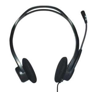 LOGITECH Slusalice sa mikrofonom USB crne PC960 - Img 2