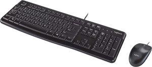 LOGITECH Tastatura i mis desktop set QWERTY US MK120 920-002562