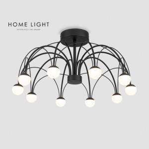LUNA 320 PLAFONSKA SVETILJKA 37W 3000K CRNA - Img 3