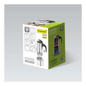 MAESTRO MR1660-4 DŽEZVA ZA ESPRESSO KAFU 4 ŠOLJICE 200ML - Img 3