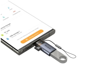 MCDODO OT-7600 ADAPTER 2U1 USB-A NA USB-C, SA ČITAČEM Kartica - Img 4