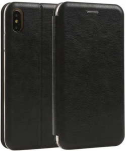 MCLF11-SAMSUNG S22 Ultra * Futrola Leather FLIP Black (249) - Img 3