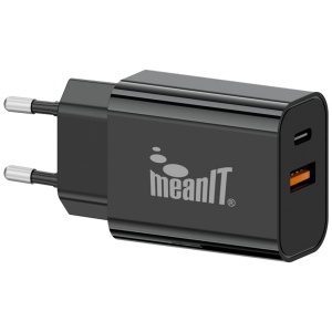 MeanIT Punjač kućni sa kabelom, brzi, za smartphone, iPhone, 20W - PUNJAČ KUĆNI ZA SMARTPHONE, BRZI - Img 2