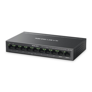 Mercusys MS110CMP V1.0, 8-Port 10/100Mbps + 2-Port Gbit Desktop Switch with 8-Port PoE+