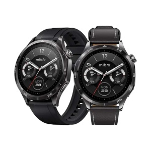 MIBRO GT PAMETNI SAT GPS, 1.43", 2 NARUKVICE, Crni
