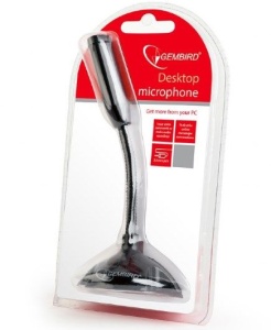 MIC-D-02 * Gembird Desktop mikrofon, savitljivo telo, black, 3.5mm (259) - Img 3