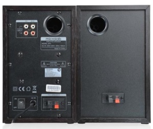 Microlab B72 Aktivni drveni zvucnici 2.0 24W RMS(2x12W) 3,5mm