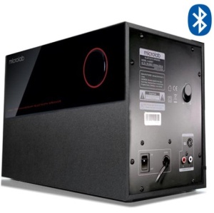 Microlab M200BT Aktivni drveni zvucnici 2.1 40W RMS(16W, 2x12W) BLUETOOTH daljinski , 3.5mm - Img 2