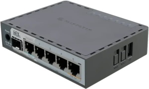 MikroTik Ruter E60iUGS hEX S, 5 x GB LAN/1 x WAN/2.5GbE SFP + USB3. - Img 2