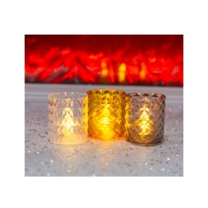 Mini LED svecnjak Providni 60x70mm (cena je za 1kom) - Img 2