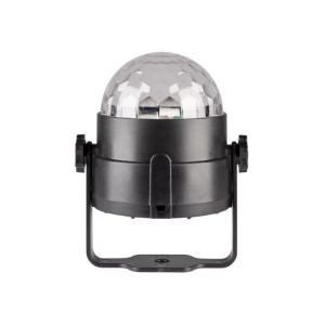 Mini RGB disko kugla 80mm, USB, do 100m2 - Img 2