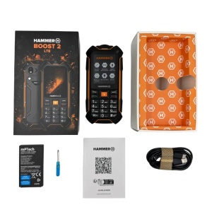 Mobilni telefon Hammer Boost 2 LTE Black IP68 & IP69K - Img 3