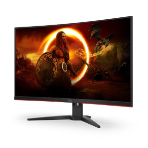 Monitor 31.5" AOC C32G2ZE/BK VA 1920x1080/240Hz/1ms/2xHDMI/DP/FreeSync - Img 3