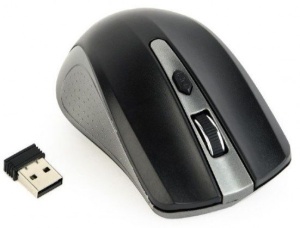 MUSW-4B-04-GB Gembird Bezicni mis 2,4GHz opticki USB 800-1600Dpi spacegrey/black 99mm - Img 2