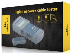 NCT-3 Gembird Digital network cable tester. Suitable for Cat 5E, 6E, coaxial, and telephone cable - Img 3