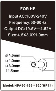 NPA-AC9D Gembird punjac za laptop 65W, kabl 2m USB-C, 5V/3A,9V/3A,12V/3A,15V/3A,20V/3.25A - Img 3