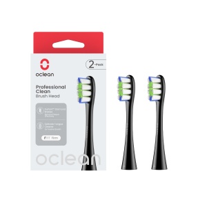 OCLEAN 553857 P1C5 GLAVA ZA EL. ČETKICU ZA ZUBE 2 KOM Crna - Img 2
